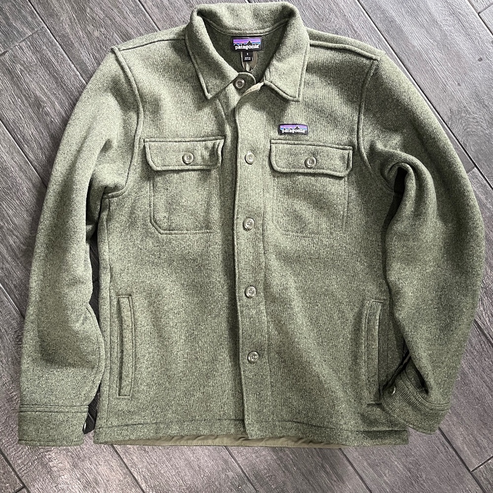 EUC Patagonia Better Sweater Shacket